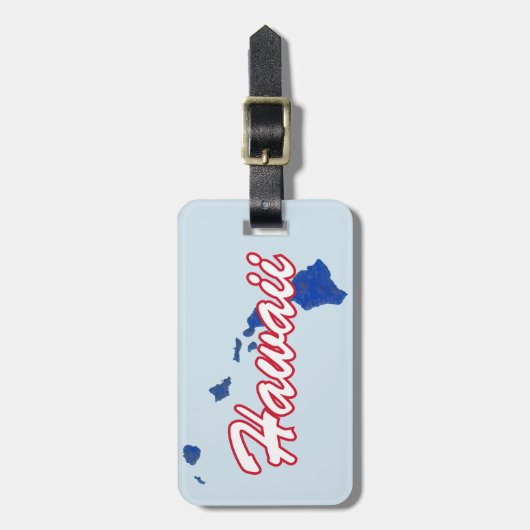 ハワイ ラゲッジタグ (正面縦)