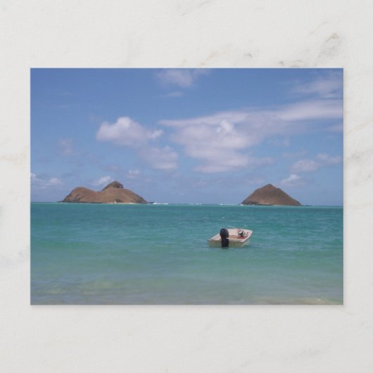 ハワイ，ラナカイ ポストカード (正面)