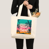 ハワイ ラージトートバッグ (正面(商品))