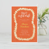 ハワイ レッドパーティー ご招待 招待状 (スタンド正面)