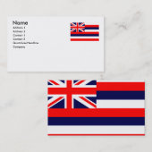 ハワイ 名刺 (正面/裏面)