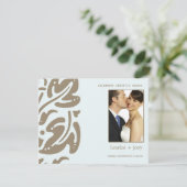 ハワイ – 日付を保存する – 青 セーブザデート (スタンド正面)