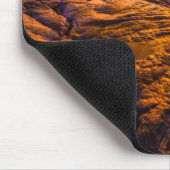 ハワイ，潮溜りの夕日 マウスパッド (コーナー)