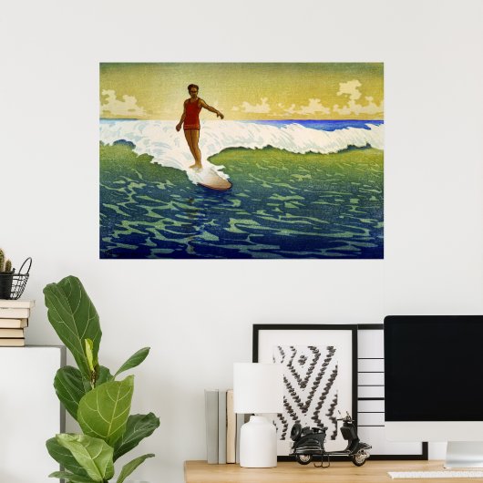 ハワイ – Charles William Bartlett - 1918 ポスター (ホームオフィス)