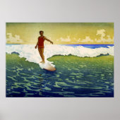 ハワイ – Charles William Bartlett - 1918 ポスター (正面)