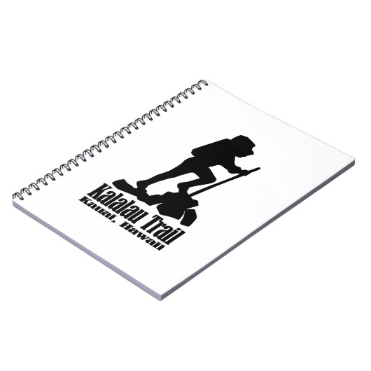 ハワイ – Kalau Trail - Notebook ノートブック (左側)
