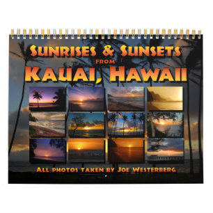ハワイ， Kauai, 2013 Calendar カレンダー