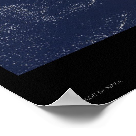 ハワイfrom宇宙 ポスター (角)