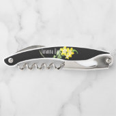 ハワイHanauma湾のプルメリアの花 ソムリエナイフ (裏面)