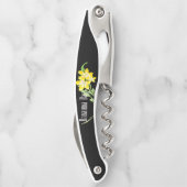 ハワイHanauma湾のプルメリアの花 ソムリエナイフ (裏面)