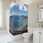 ハワイHanauma湾の自然ジャム シャワーカーテン (インサイチュ)