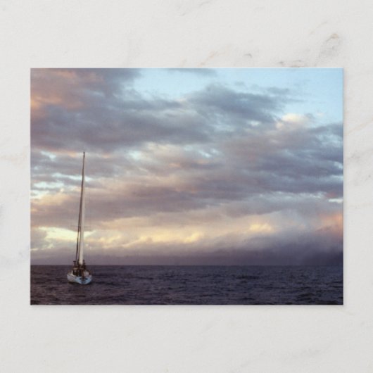 ハワイIでのセーリング ポストカード (正面)