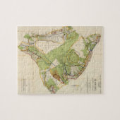 ハワイIsland (1906年)のヴィンテージの地図 ジグソーパズル (横)