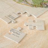 ハワイIsland (1906年)のヴィンテージの地図 ジグソーパズル (側面)