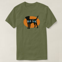 ハワイPoi犬の軍隊の緑のTシャツ