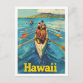 ハワイUSAアメリカヴィンテージ有名トラベルプレイス ポストカード (正面)
