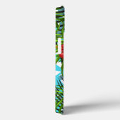 ハワカラフルイ熱帯風鳥類 Case-Mate iPhoneケース (裏面 / 右)