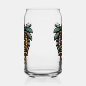 ハワクールイtikiパーティーの追加の名前 ガラス缶 (右)