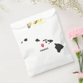 ハワシンプルイエレガント結婚州 フェイバーバッグ (封をした状態)