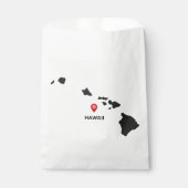 ハワシンプルイエレガント結婚州 フェイバーバッグ (正面)