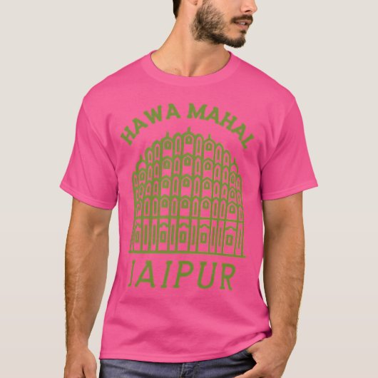 ハワマハルパレス – ジャイプールインド Tシャツ (正面)
