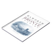 ハワース教会とパーソナージュのあるブロンテカントリー ノートブック (左側)