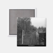 ハワース鉄道 マグネット (正面/裏面)