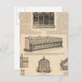 ハワードとモースの国鉄灯明の作品 ポストカード (正面/裏面)