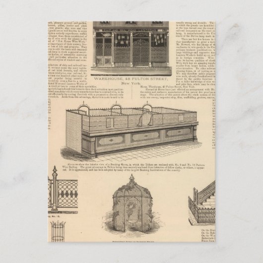 ハワードとモースの国鉄灯明の作品 ポストカード (正面)