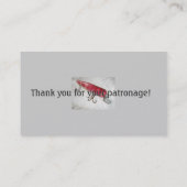 ハワードのジェットプラグヴィンテージルアービジネスカード 名刺 (裏面)