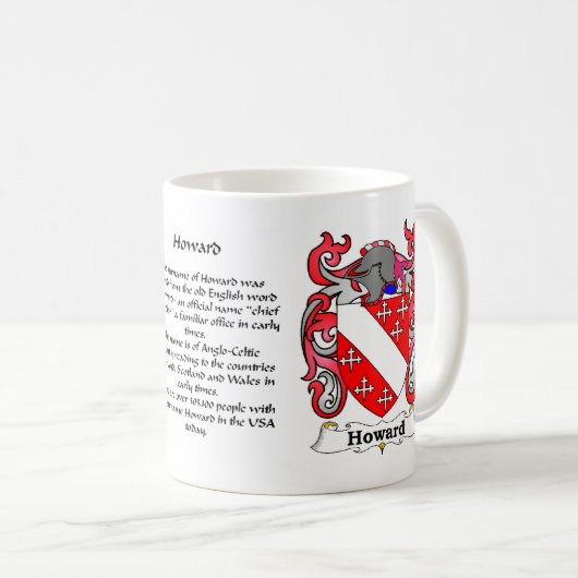 ハワードの頂上のマグ コーヒーマグカップ (正面右)