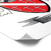 ハワードコートオブアームズ ポスター (角)