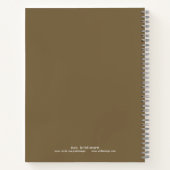 ハワードザハウスフィンチノート ノートブック (裏面)