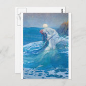 ハワードパイルザマーメイド ポストカード (正面/裏面)