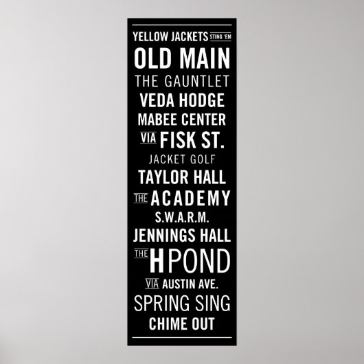 ハワードペイネサブウェイサイン ポスター (正面)