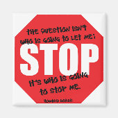 ハワードローク引用文マグネット マグネット (正面)