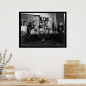 ハワード大学の薬学研究所1900 ポスター (キッチン)