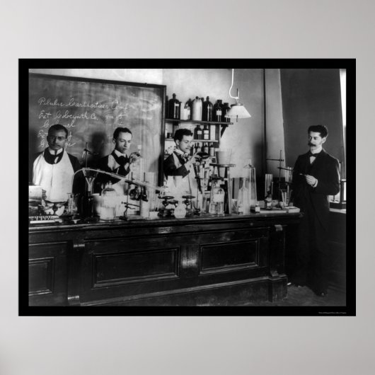 ハワード大学の薬学研究所1900 ポスター (正面)