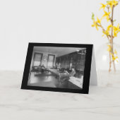 ハワード大学1900年の法律図書館 カード (黄色い花)