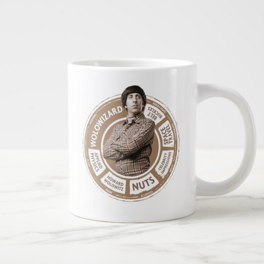 ハワード情報グラフィック ジャンボコーヒーマグカップ (右)