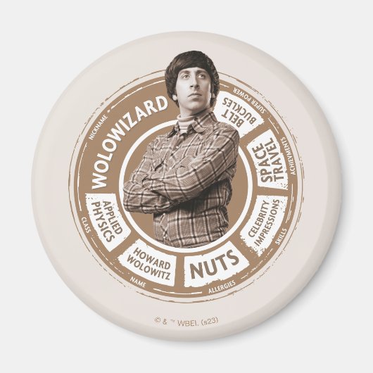 ハワード情報グラフィック マグネット (正面)