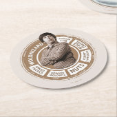 ハワード情報グラフィック ラウンドペーパーコースター (アングル)