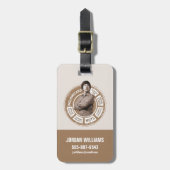 ハワード情報グラフィック ラゲッジタグ (正面縦)