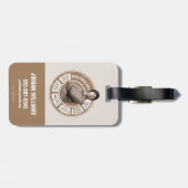 ハワード情報グラフィック ラゲッジタグ (裏面横)