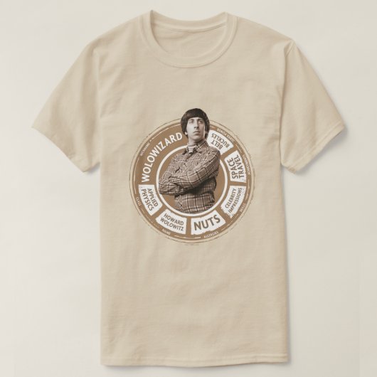 ハワード情報グラフィック Tシャツ (デザイン正面)