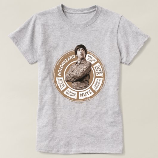 ハワード情報グラフィック Tシャツ (デザイン正面)