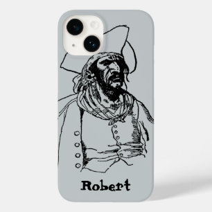 ハワード・パイルによる海賊の素描「ヴィンテージ・パイレーツ、ブカニヤ・スケッチ」 Case-Mate iPhone 14ケース