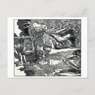 ハワード・ピレス「キング・アーサー」 ポストカード