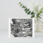 ハワード・ピレス「キング・アーサー」 ポストカード (スタンド正面)