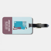 ハワード |ママの少年 ラゲッジタグ (裏面横)